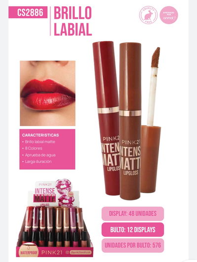 LABIAL MATTE WATERPROOF