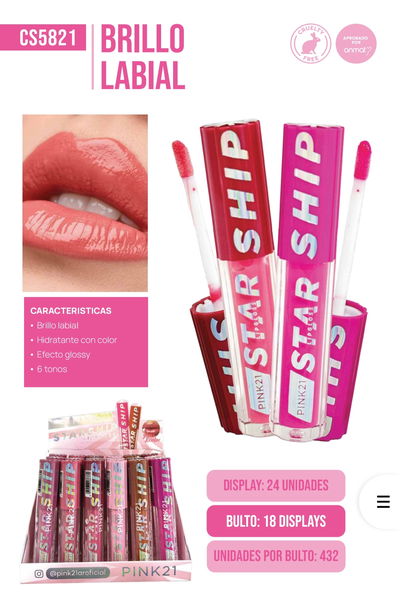 BRILLO LABIAL