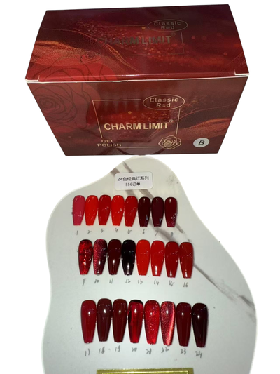 ESMALTE ROJO X 12
