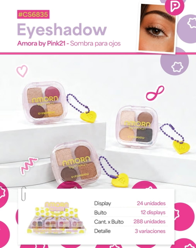 Sombras para ojos de Pink 21 