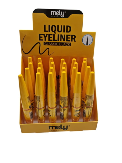 Delineador negro en liquido de Mely