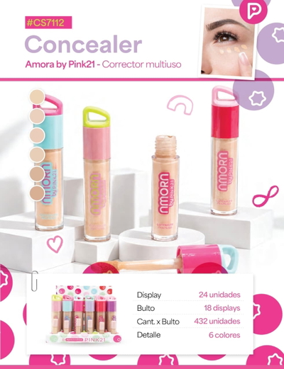 Corrector multiuso de Pink 21