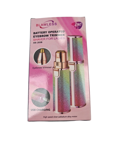 Depiladora facial y de cejas 2 en 1