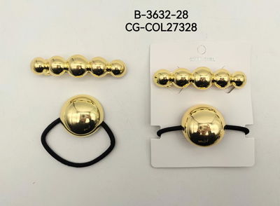 BROCHE DORADO MAS COLITA CIRCULAR.