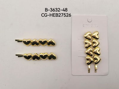 HEBILLAS X2.CORAZON 