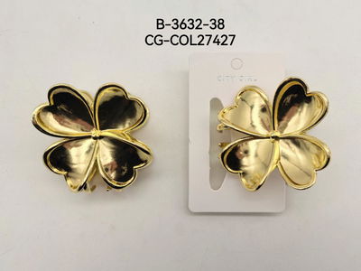 BROCHE TREBOL DORADO