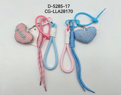 LLAVERO CHARM CORAZON CUADRILLE 