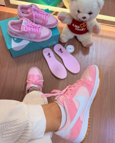 Dunk Teddy pink