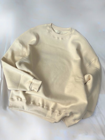 Buzo Oversize Cuello Redondo