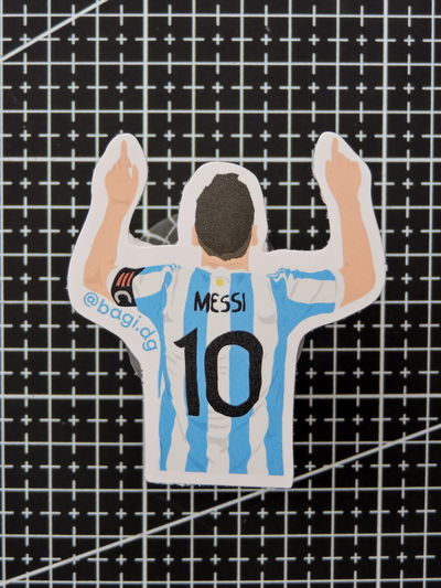 Messi festejo