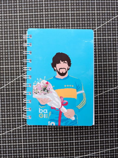 Libreta pocket Dieguito florcitas