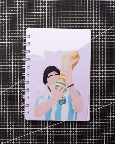 Libreta pocket Dieguito del mundo