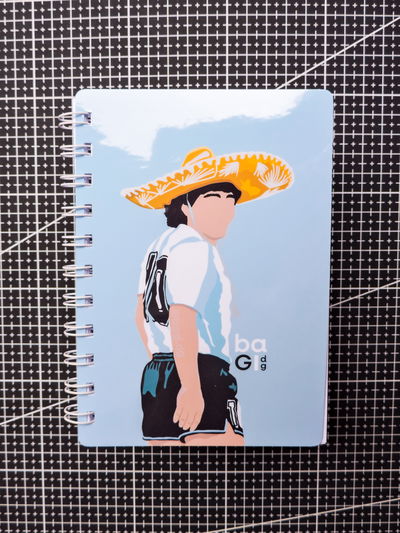 Libreta pocket Dieguito ´86