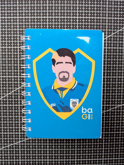 Libreta pocket Dieguito escudo CABJ