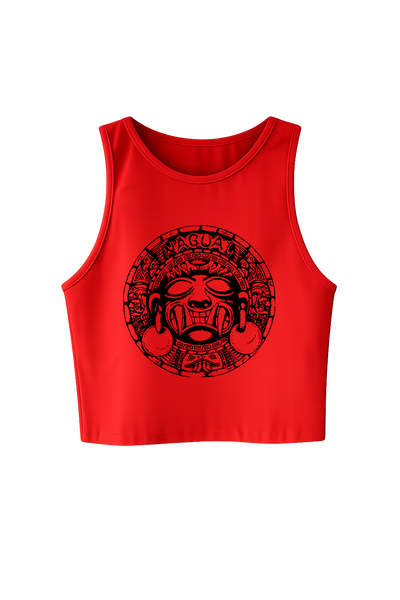 Top rojo nagual