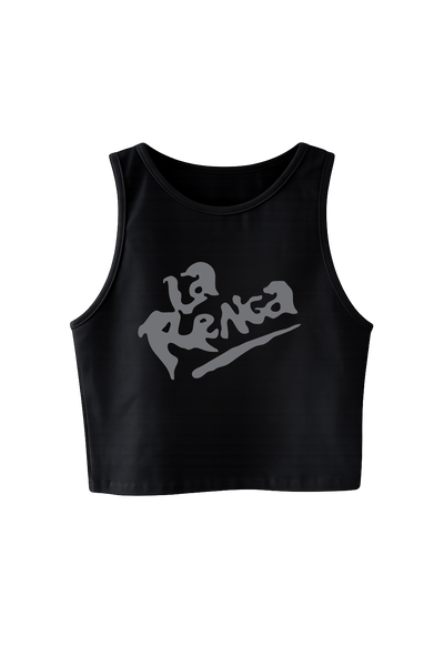 Top la renga gris 