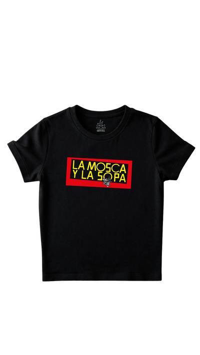 Baby tee la mosca y la sopa