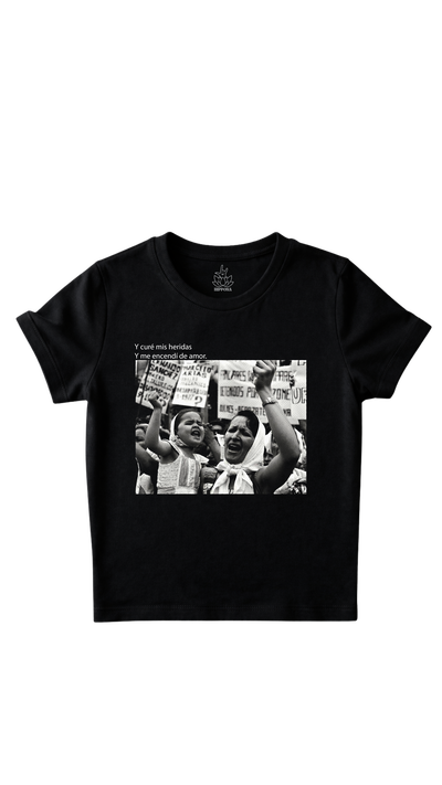 Baby tee madres de plaza de mayo (charly)