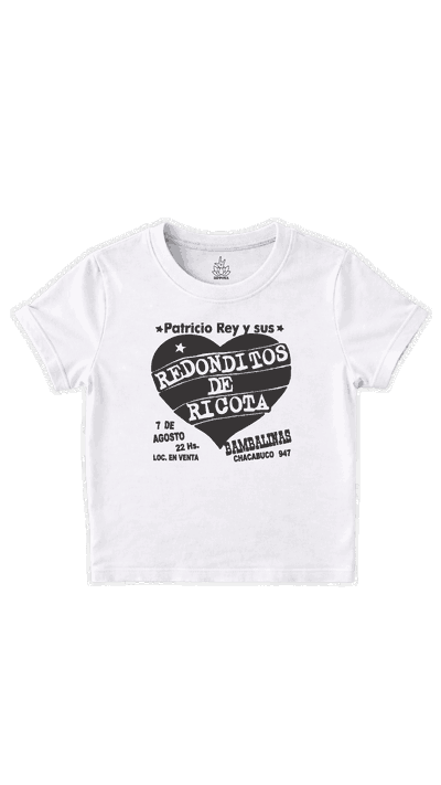 Baby tee los redondos bambalinas 