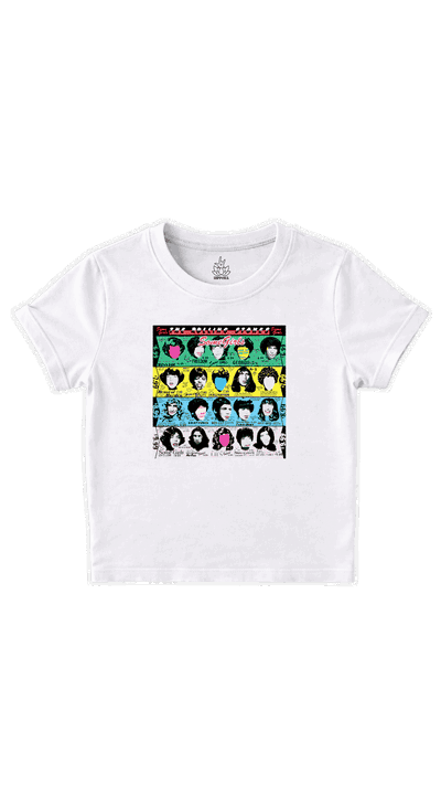 Baby tee blanca some girls