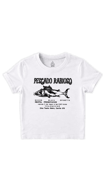 Baby tee pescado rabioso 