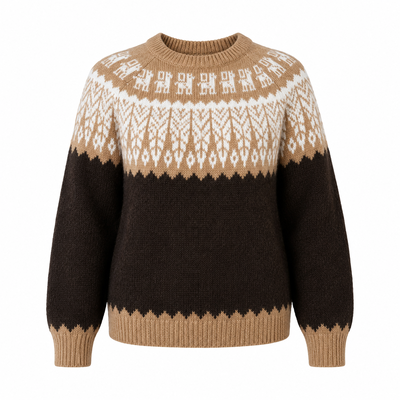 Sweater norte tostado 3