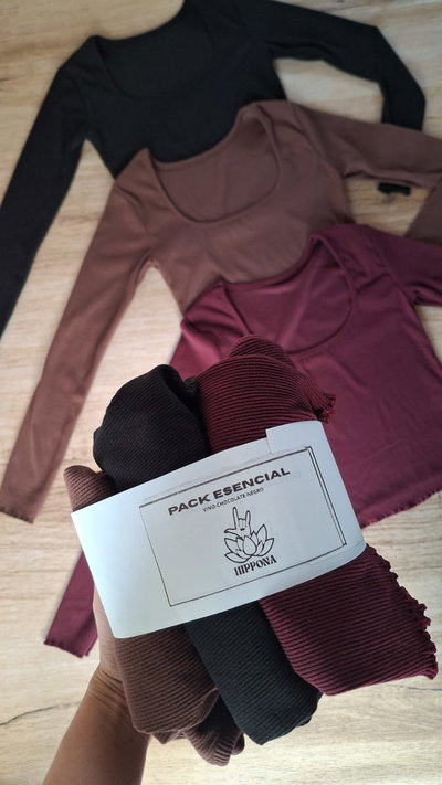 Pack esencial NEGRO-VINO-CHOCOLATE