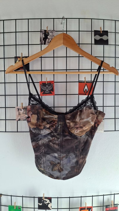 Corset arte (E) talle M