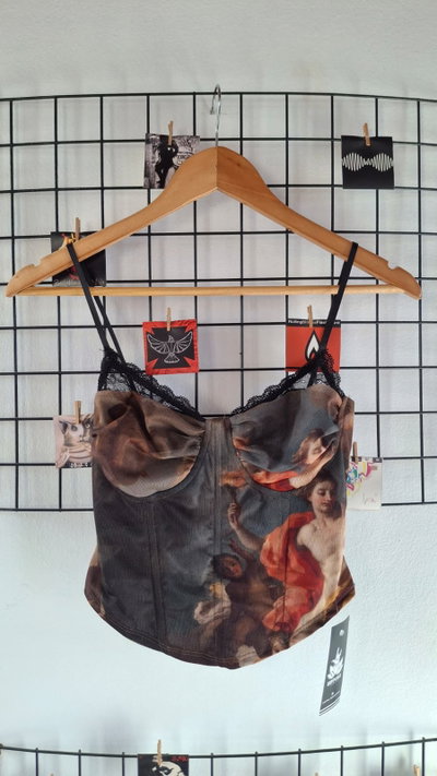 Corset arte (C) talle M