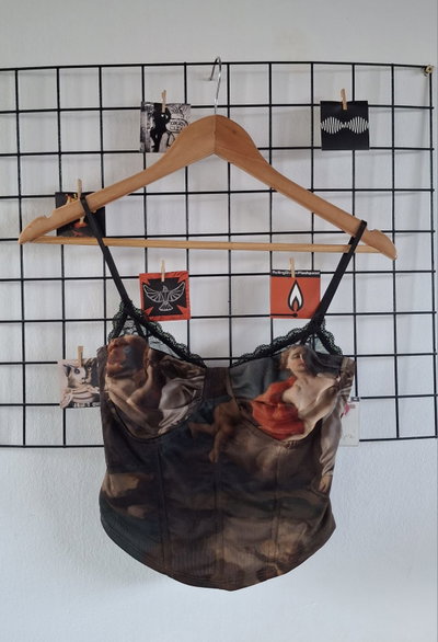 Corset arte (F) talle M