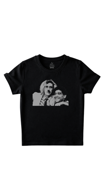 Baby tee Charly y maradona 2. 
