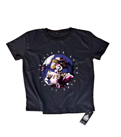 Remera clásica un baion para el ojo idiota