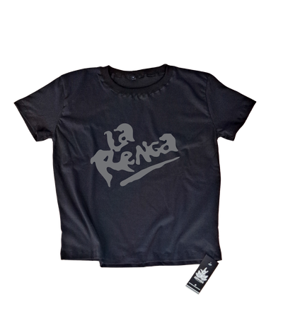 Remera clásica la renga gris