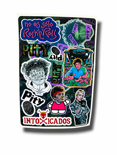 Plancha stickers Pity 