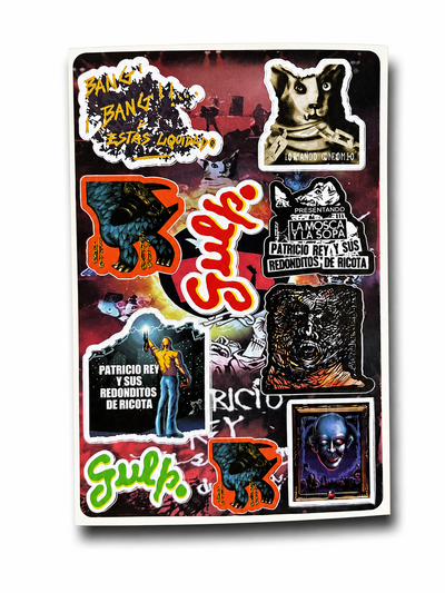 Plancha stickers Patricio rey 2