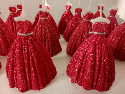 Vela princes roja total glow