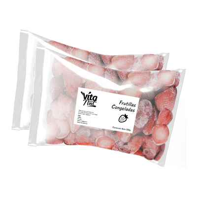 FRUTILLA PREMIUM CONGELADA - 2X BOLSAS DE 500 GRAMOS