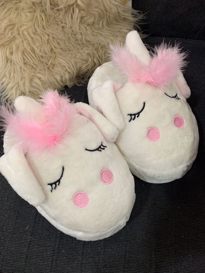 PANTUFLON UNICORNIO