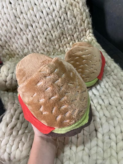 PANTUFLON HAMBURGUESA