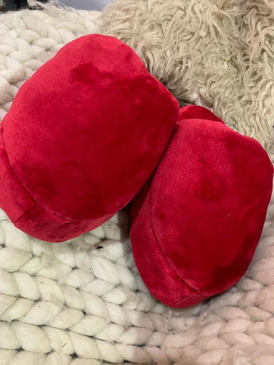 PANTUFLON ROJO