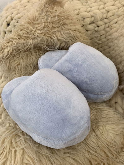 PANTUFLON CELESTE