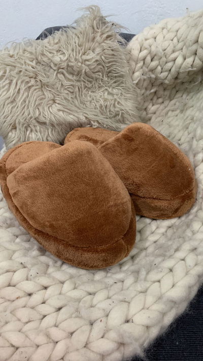 PANTUFLON MARRON
