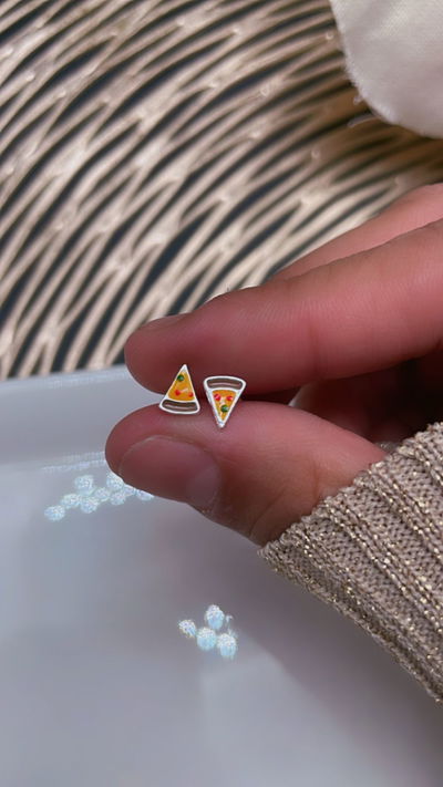 Aros pasantes baño de Plata