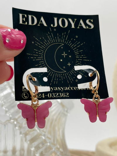 Argollas con dijes