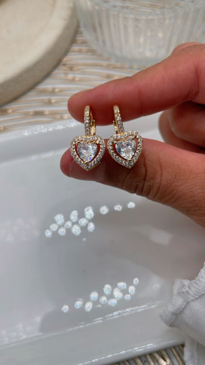 Argollas con dijes 