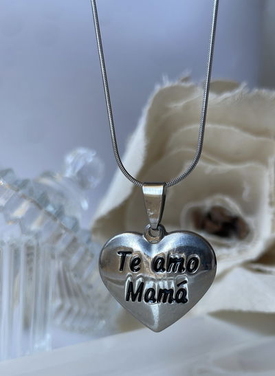 Collar te amo mamá