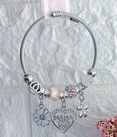 Pulsera charms mamá