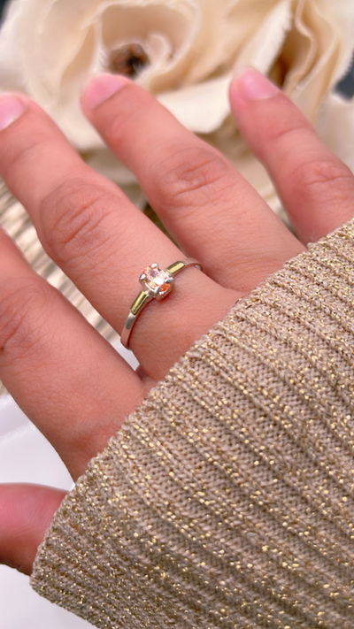 Anillo Plata y Oro