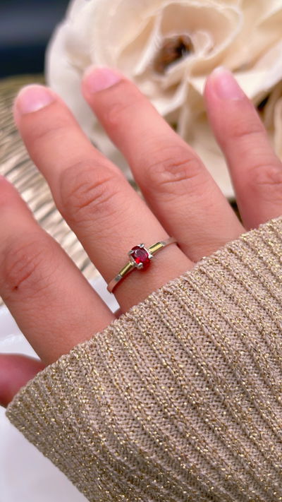 Anillo Plata y Oro