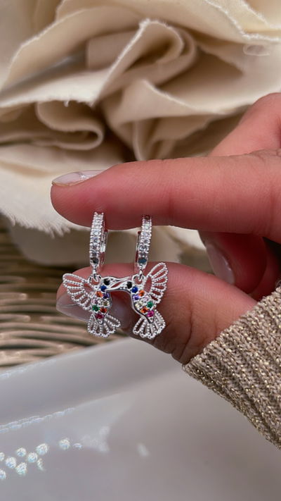 Argollas con dije